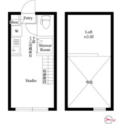 王子神谷駅 徒歩8分 2階の物件間取画像